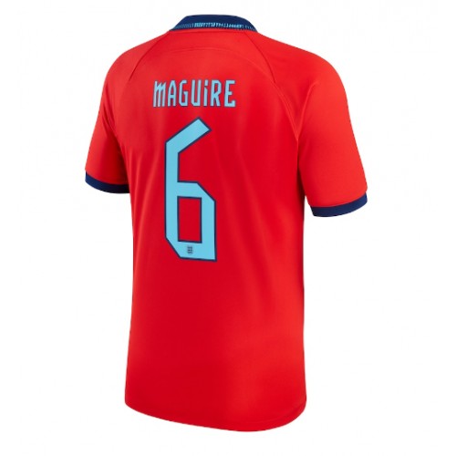 England Harry Maguire #6 Replica Away Shirt World Cup 2022 Short Sleeve